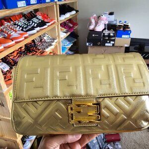 Fendi ff bag gold SUPER HOT ITEM
